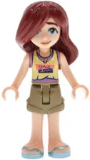 LEGO: Friends Paisley Bright Light Yellow Top (frnd0817)