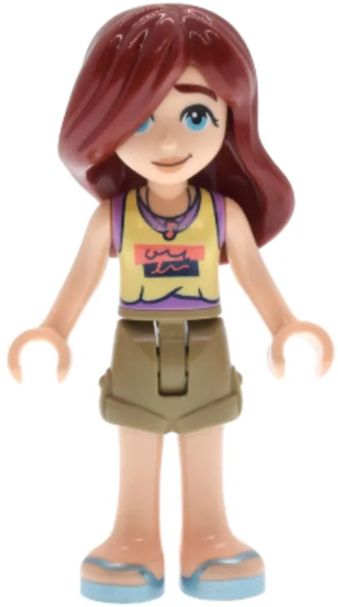 LEGO: Friends Paisley Bright Light Yellow Top (frnd0817)