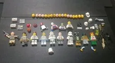 LEGO MINIFIGURES LOT Of HEADS HELMETS BODIES HATS  ACCESSORIES 
