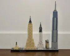LEGO Architecture New York City (21028) - COMPLETE