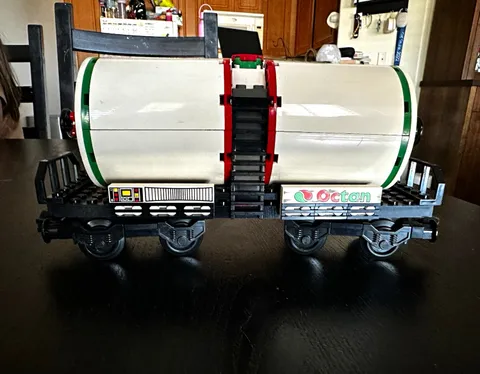 LEGO My Own Train 10016 Octan Tanker 9V Vintage Train Car 2001
