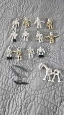 Lot of Lego Minifigs Skeletons and Horse Skeleton