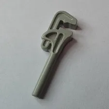 LEGO Minifigure Tool Accessory Piece Gray Plastic 1 Piece 1 Part Single L0509
