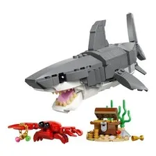 LEGO Creator 3 in 1 Treasure Chest Shark Set 379 Pieces 8+