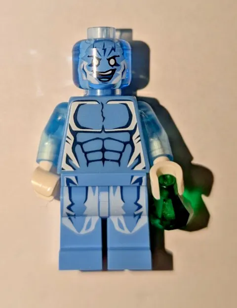 LEGO Electro Minifigure sh0105 Marvel Ultimate Spider-Man 76014 Trans Head