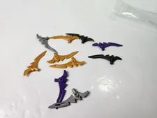 LEGO 93555 Pearl Gold, Purple, Silver, Black Claw Blade Lot of 10 Ninjago Weapon