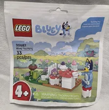 LEGO® Bluey Tea Party Building Set 30687 Poly Bag 33 Pieces