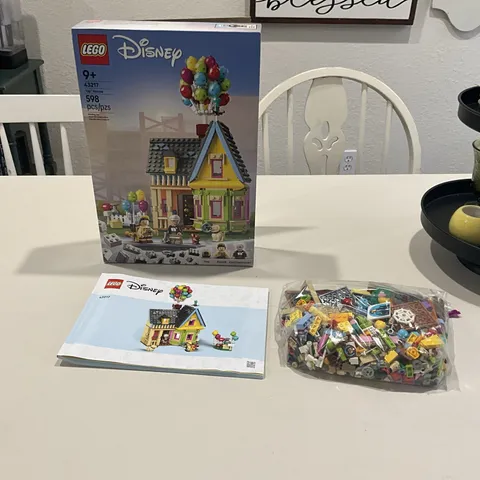 LEGO Disney Up House 43217 Limited Edition Complete Set 598 Pieces