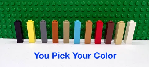 LEGO Wall Brick 1x1x3 Column Pillar "You Pick Your Color and Qty" NEW