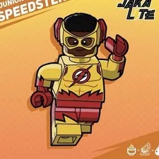 Lego DC The Flash Custom Minifigure .By jaka .neww!!