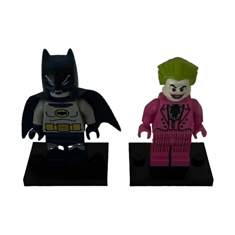 LEGO DC Super Heroes Batman & The Joker Minifigure Lot (2 Figures)