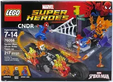 Lego Marvel Spider-man SEALED SET 76058 Spiderman Ghost Rider Team-Up HOBGOBLIN!
