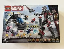 LEGO Marvel 76314 Captain America Civil War Battle NEW | SEALED | FREE SHIPPING