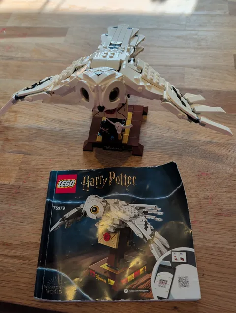LEGO 75979 Retired Harry Potter Hedwig Set - 630 Peices - Used Complete/Cleaned