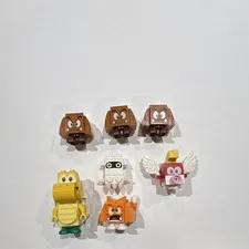 LEGO Super Mario Minifigure Lot of 7 - Read Description