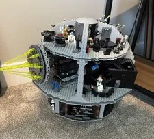 LEGO Star Wars Death Star 10188 Complete Set w/manual and all minifigures