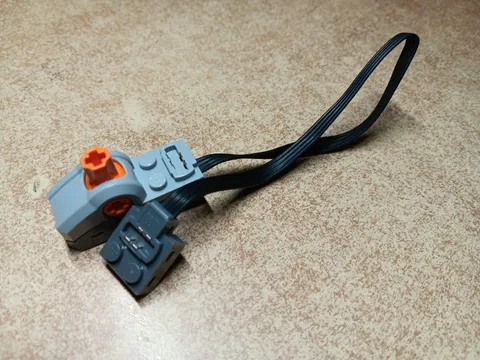 LEGO ELECTRIC POWER FUNCTIONS POLE REVERSER BLACK LEAD CONTROL SWITCH 8293