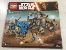 LEGO STAR WARS ENCOUNTER ON JAKUKU  REPLACEMENT MANUAL ONLY     75148