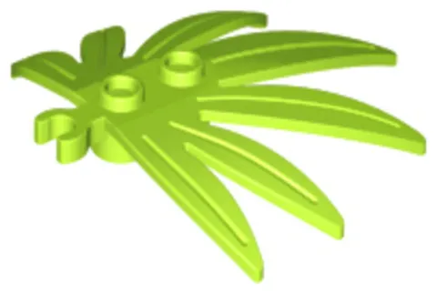 6x Fern Leaf Plant Green 6X5 10884 42949 Green Lime 6PZ Pieces X6