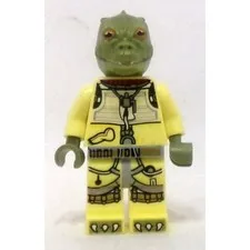 LEGO Star Wars Bossk Minifigure sw0290 Bounty Hunter Yellow Flight Suit