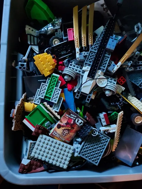 LEGO 20 lbs Pounds Random Parts Pieces Building Plates Blocks Washed Bulk Lot.