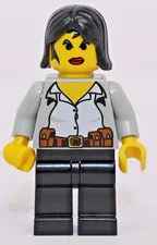 LEGO Adventures Alexis Sanister / Alexia Sinister Minifigure 5955 5975 adv002