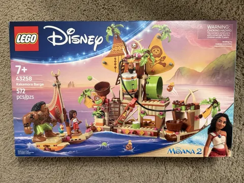 LEGO Disney Princesses Kakamora Barge 43258 Moana Movie 2 Film Set Maui Heihei