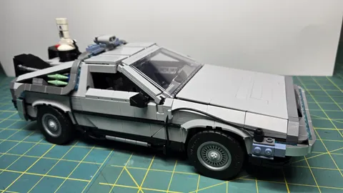 LEGO Icons Back to the Future Time Machine DeLorean 10300 - Used No Minifigs 