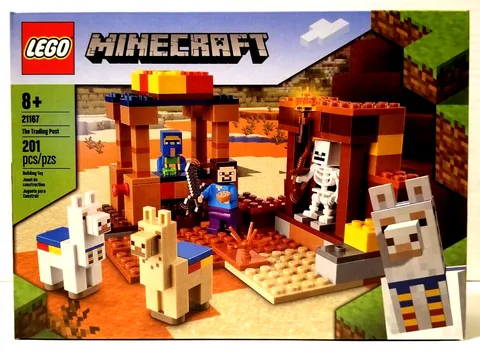 LEGO Minecraft 21167 The Trading Post. New & Factory Sealed