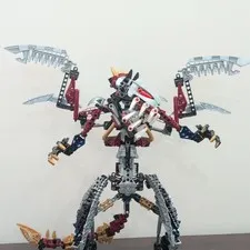 2006 LEGO BIONICLE  Kardas  Dragon ONLY No Vezon (10204) 40cm height Used Rare