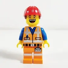 Lego Hard Hat Emmet Minifigure The Lego Movie 71004 tlm003