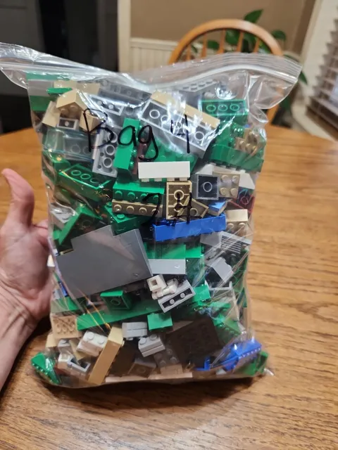 Lego Blocks 2 Lbs Bag 4