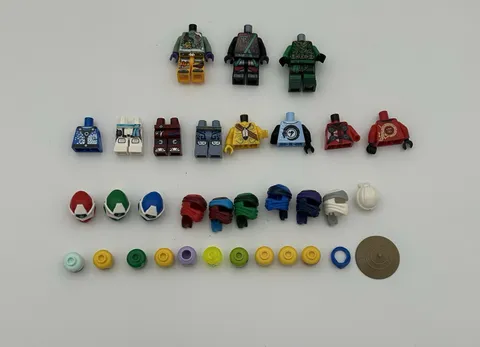 LEGO NINJAGO Minifigure Lot of 33 Pieces