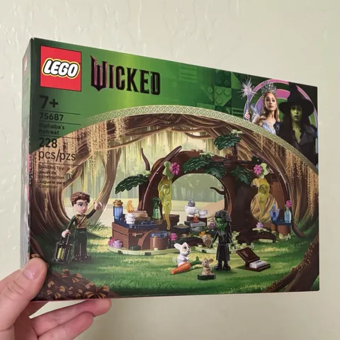 LEGO Wicked Elphaba's Retreat 75687 Building Set 228 pcs Ages 7+ Box