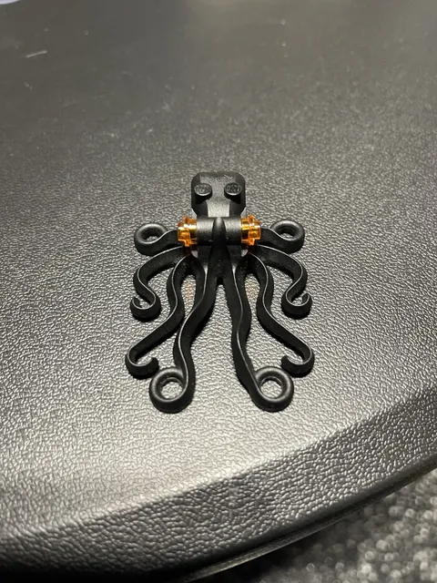 LEGO - Minifig Animal, Water - Black Octopus - Black 6086