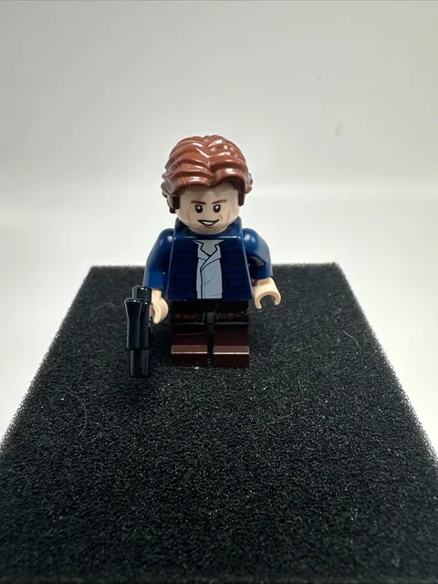 LEGO® Star Wars Han Solo Minifigure Rebel Dark Blue Jacket Captain 75243 sw1021