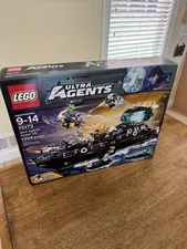 LEGO 70173 Agents Ultra Agents Ocean HQ Retired Hard to Find Set Brand New!