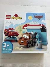 Lego 10996 Duplo Disney Cars Lightning McQueen And Mater’s Car Wash Fun Retired