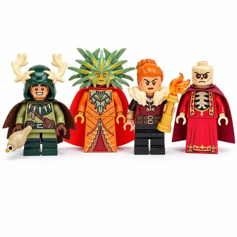 LEGO Dungeons & Dragons Minifigures Lady of Pain Szass Tam Halfling Druid Dwarf