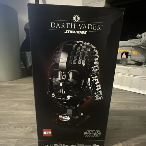 LEGO Star Wars Darth Vader Helmet 75304 Complete w/ Display Stand, 834 pcs, 18+