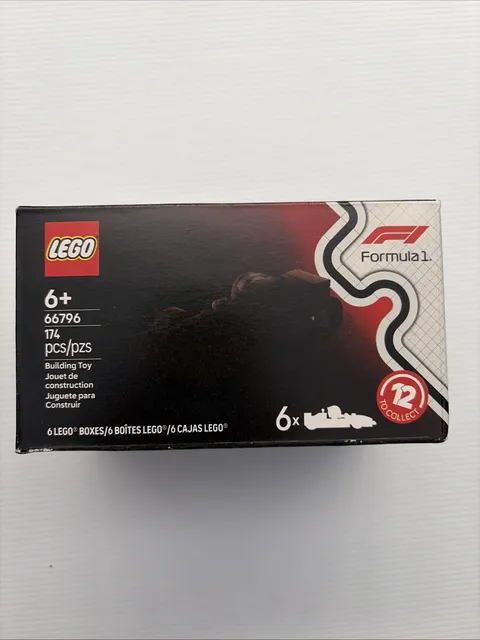 LEGO 66796 - Formula 1 F1 Collectible Race Cars 6-pack / New in Sealed Box