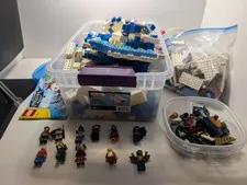Lego Bulk 11x Minifig And Same Sets Bundle