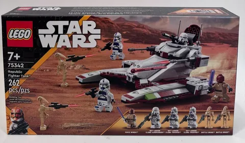 NEW LEGO 75342 Star Wars Republic Fighter Tank Selaled Box MACE WINDU CLONE WARS