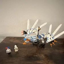 LEGO NINJAGO 2260 Ice Dragon Attack | 100% pieces, Zane DX | No box/instructions