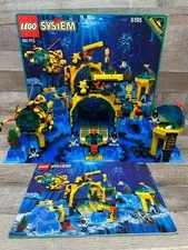 LEGO Aquazone: Neptune Discovery Lab (6195) Complete w/ All Pieces, Manual & Box