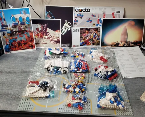 Vintage LEGO Dacta Space Set 9355 537 PCS 1991 NIB Complete Box Educational