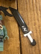 Lego White Ninjago Minifigure Weapon Sword Shadow Pommel Blade of Deliverance