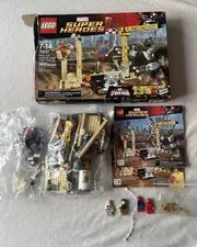 LEGO Marvel 76037 Rhino And Sandman Super Villain Team-Up Complete Set In Box