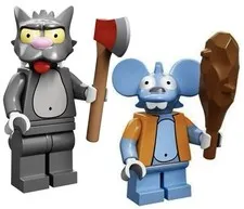 LEGO 71005 The Simpsons Series 1: Itchy & Scratchy New Sealed Packs