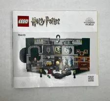 LEGO Harry Potter Slytherin House 76410 Illustrated Manual Booklet Multilingual